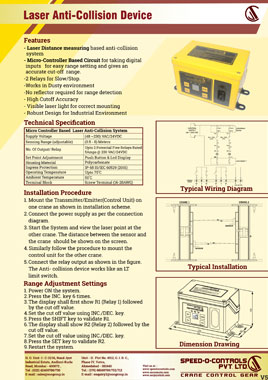 Laser Anti Collision Device Supplier in India