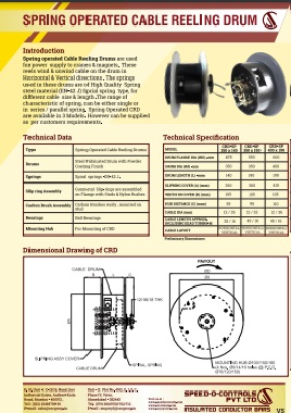 motorized cable drum Chennai